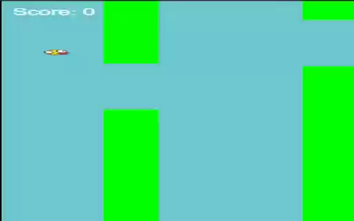 Flappy Bird Game  from Chrome web store to be run with OffiDocs Chromium online
