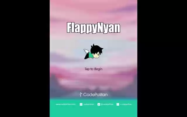 FlappyNyan  from Chrome web store to be run with OffiDocs Chromium online