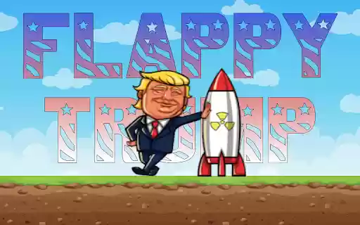 Flappy Trump  from Chrome web store to be run with OffiDocs Chromium online