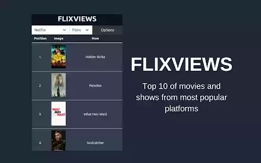 FlixViews  from Chrome web store to be run with OffiDocs Chromium online