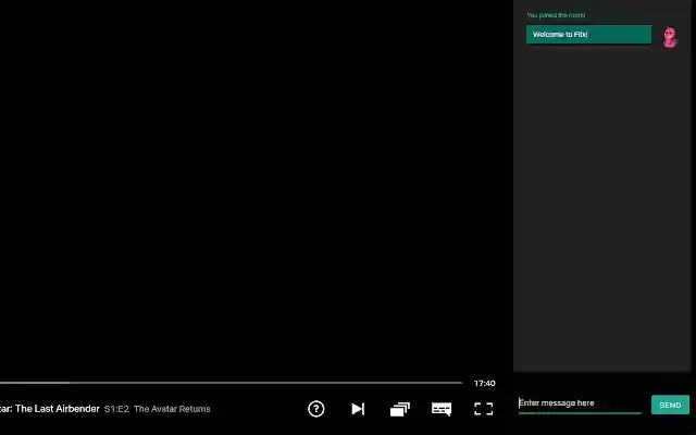 Flix Arkadaşlarınızla Netflix izleyin! OffiDocs Chromium çevrimiçi ile çalıştırılacak Chrome web mağazasından