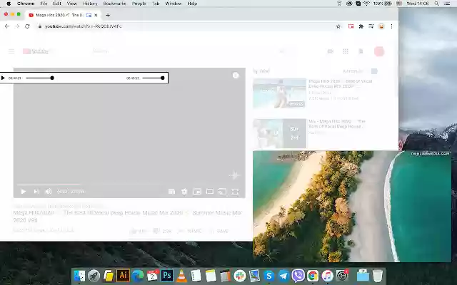 Floating Video with Playback Controls  from Chrome web store to be run with OffiDocs Chromium online
