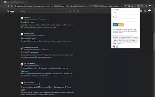 Flop close new tab  from Chrome web store to be run with OffiDocs Chromium online