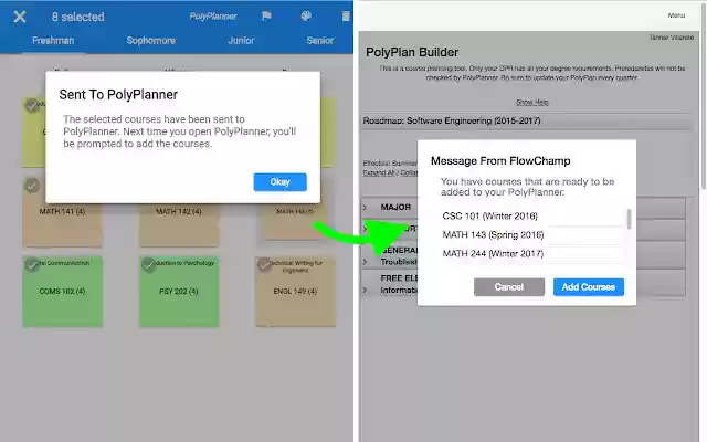FlowChamp Connector Tool  from Chrome web store to be run with OffiDocs Chromium online