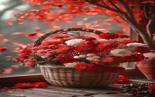 Flower basket wallpaper from Chrome web store to be run with OffiDocs Chromium online Flower basket wallpaper from Chrome web store to be run with OffiDocs Chromium online