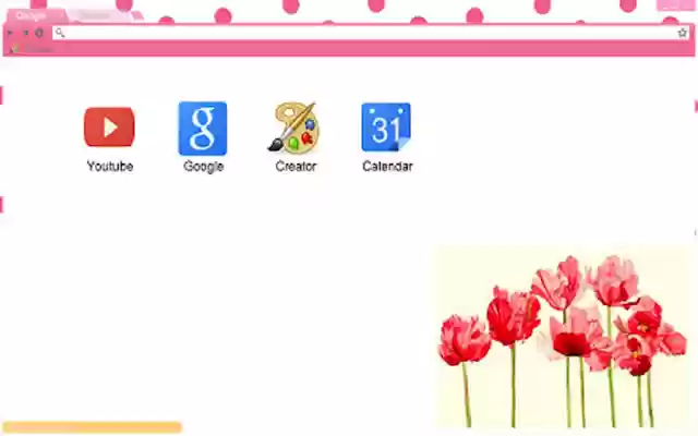 Flower Dot Theme  from Chrome web store to be run with OffiDocs Chromium online