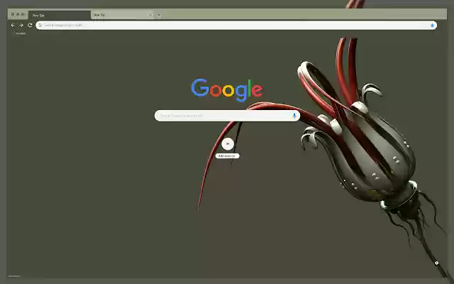 Flower graphics  from Chrome web store to be run with OffiDocs Chromium online