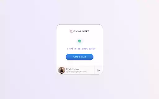Flowfinitee  from Chrome web store to be run with OffiDocs Chromium online