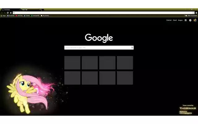 Fluttershy Theme  from Chrome web store to be run with OffiDocs Chromium online