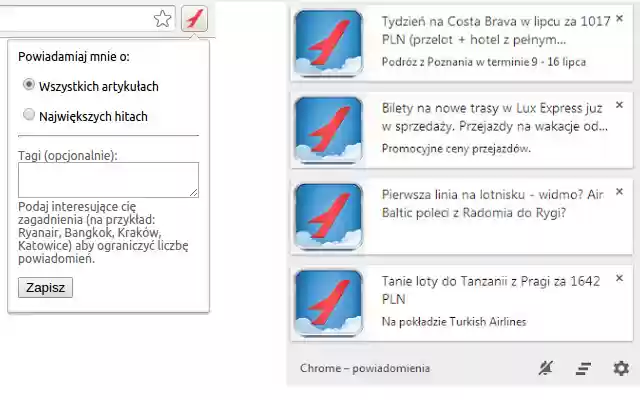 Fly4free  from Chrome web store to be run with OffiDocs Chromium online