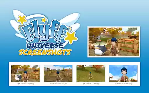 Flyff Universe Screenshots  from Chrome web store to be run with OffiDocs Chromium online