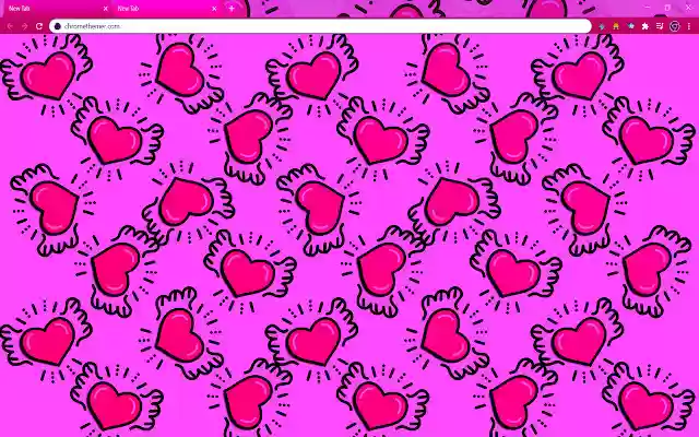 Flying Hearts  from Chrome web store to be run with OffiDocs Chromium online