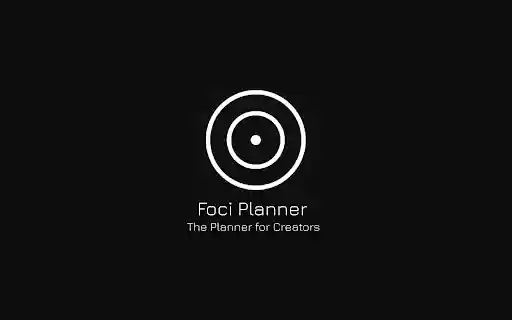 Foci Planner  from Chrome web store to be run with OffiDocs Chromium online