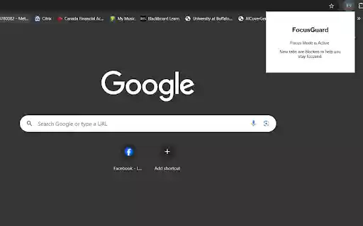 Focus Guard  from Chrome web store to be run with OffiDocs Chromium online