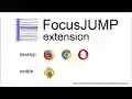 FocusJUMP from Chrome web store to be run with OffiDocs Chromium online FocusJUMP from Chrome web store to be run with OffiDocs Chromium online