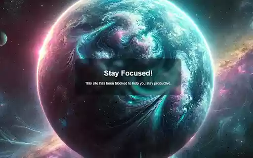 Focus Mode Website Blocker  from Chrome web store to be run with OffiDocs Chromium online
