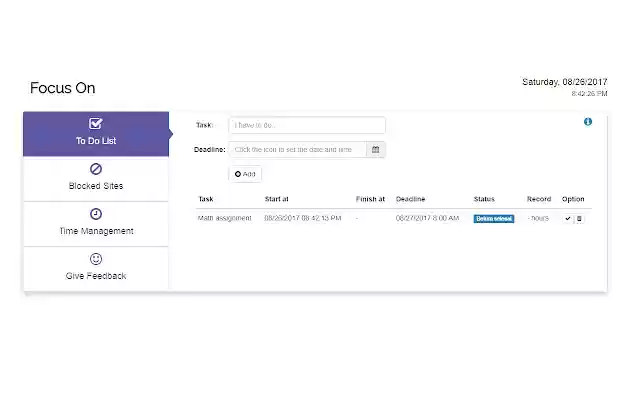 Focus On  from Chrome web store to be run with OffiDocs Chromium online
