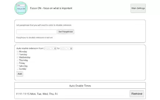 Focus ON what is important  from Chrome web store to be run with OffiDocs Chromium online