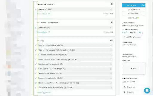 Follow Cosmic Module  from Chrome web store to be run with OffiDocs Chromium online