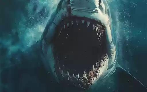 Fond d ecran d attaque de requin geant Yggtorrent  from Chrome web store to be run with OffiDocs Chromium online