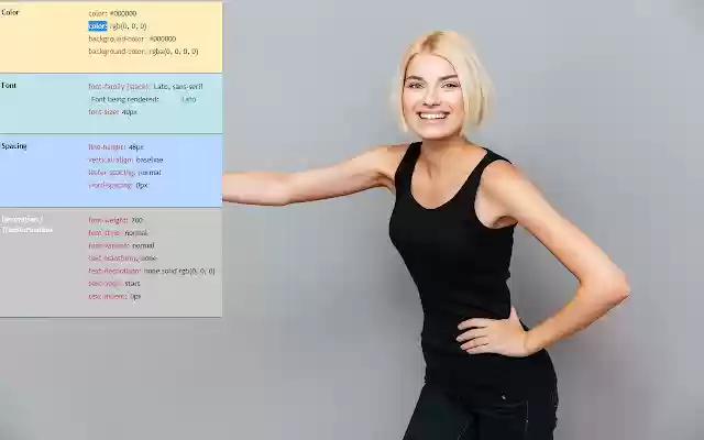 Font Finder  from Chrome web store to be run with OffiDocs Chromium online