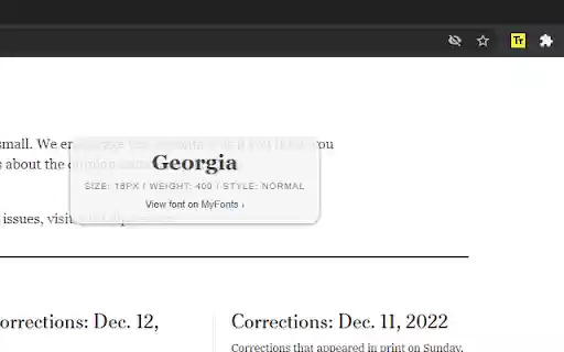 FONT Finder PRO  from Chrome web store to be run with OffiDocs Chromium online