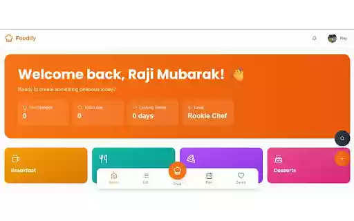 Foodify Recipe Importer  from Chrome web store to be run with OffiDocs Chromium online