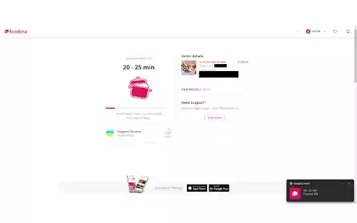 Foodora Notify from Chrome web store to be run with OffiDocs Chromium online Foodora Notify from Chrome web store to be run with OffiDocs Chromium online
