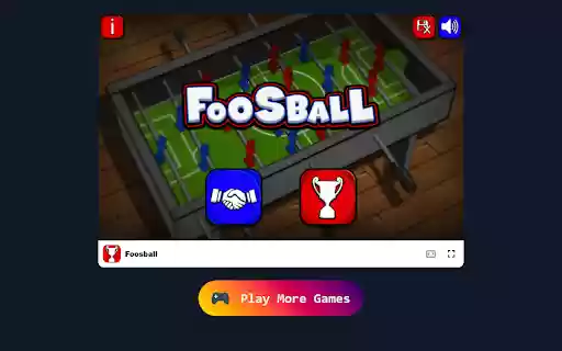 Foosball Frenzy Game Experience Classic Table Soccer Action!  from Chrome web store to be run with OffiDocs Chromium online