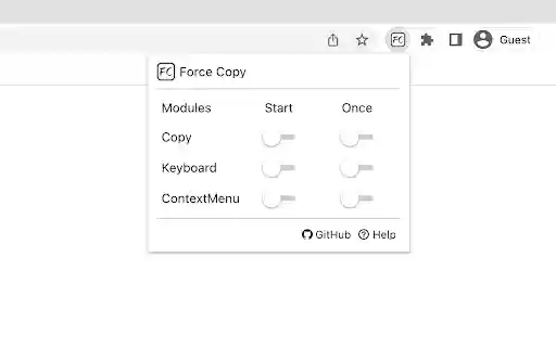 Force Copy  from Chrome web store to be run with OffiDocs Chromium online