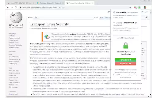 Force HTTPS (SSL/TLS)  from Chrome web store to be run with OffiDocs Chromium online