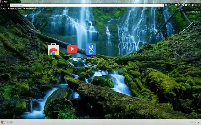 Forest Waterfalls  from Chrome web store to be run with OffiDocs Chromium online