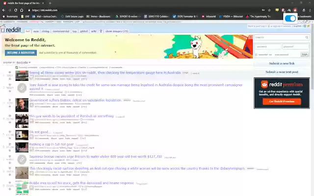 Forever Old Reddit from Chrome web store to be run with OffiDocs Chromium online Forever Old Reddit from Chrome web store to be run with OffiDocs Chromium online