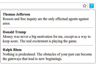 Forismatic quotes from Chrome web store to be run with OffiDocs Chromium online Forismatic quotes from Chrome web store to be run with OffiDocs Chromium online