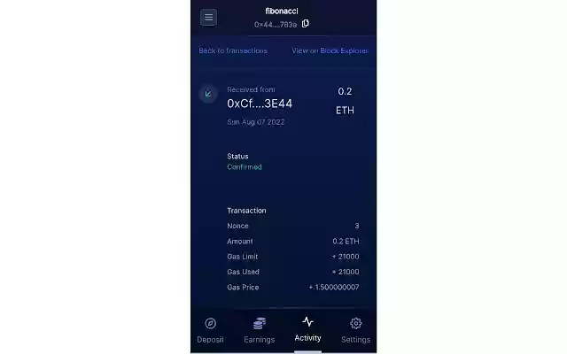 ForkWallet  from Chrome web store to be run with OffiDocs Chromium online
