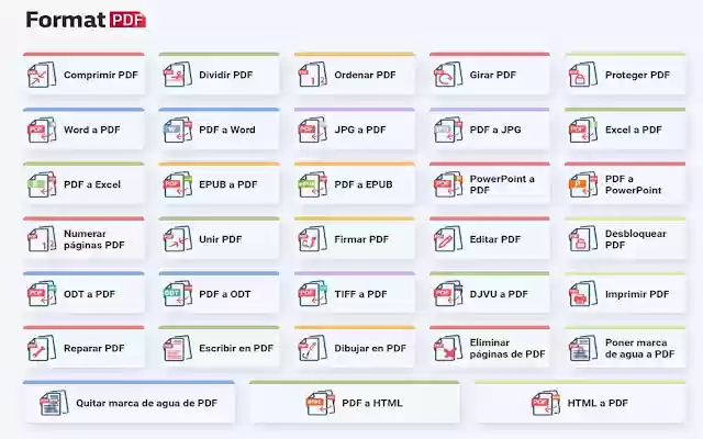 FormatPDF  from Chrome web store to be run with OffiDocs Chromium online