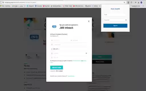 Form Autofill Extension  from Chrome web store to be run with OffiDocs Chromium online