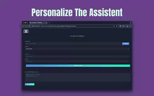 FormEase AI: Free Intelligent Auto Filler for Forms, Jobs and More–Speed Up from Chrome web store to be run with OffiDocs Chromium online FormEase AI: Free Intelligent Auto Filler for Forms, Jobs and More–Speed Up from Chrome web store to be run with OffiDocs Chromium online