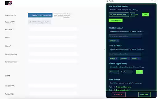 Chrome 网上应用店的 Formify 将与 OffiDocs Chromium 在线运行