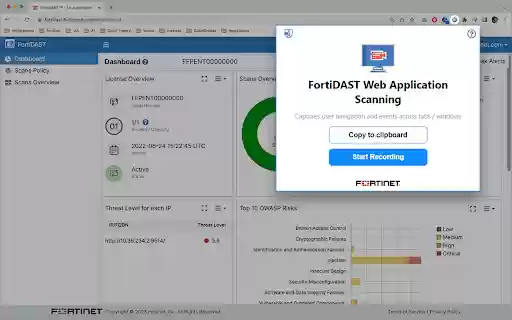 FortiDAST Web Application Scanning from Chrome web store to be run with OffiDocs Chromium online FortiDAST Web Application Scanning from Chrome web store to be run with OffiDocs Chromium online