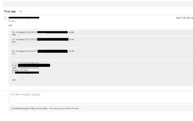 forwarded email beautifier  from Chrome web store to be run with OffiDocs Chromium online