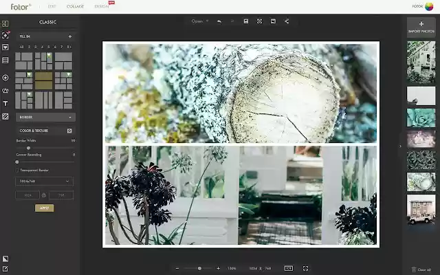 Fotors Collage Maker  from Chrome web store to be run with OffiDocs Chromium online