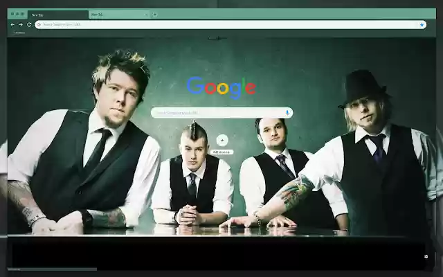 Four musicians  from Chrome web store to be run with OffiDocs Chromium online