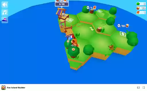 Fox Island Builder Game Be the hero fox and save all the cute ducks!  from Chrome web store to be run with OffiDocs Chromium online