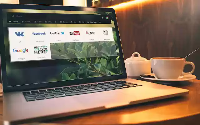 Foxy Tabs Modern new tab start page  from Chrome web store to be run with OffiDocs Chromium online