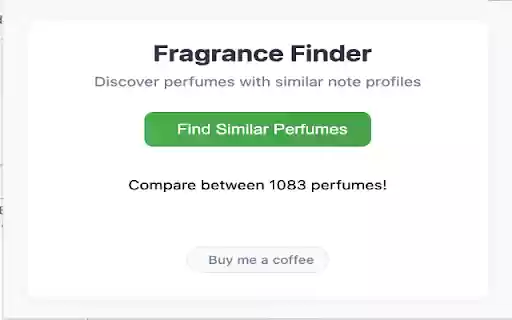 Fragrance Finder  from Chrome web store to be run with OffiDocs Chromium online