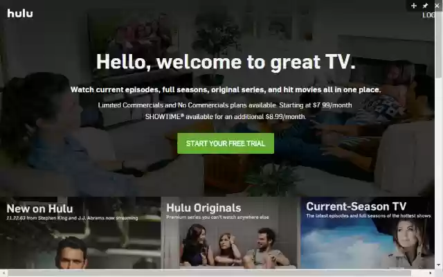 Frameless for Hulu  from Chrome web store to be run with OffiDocs Chromium online
