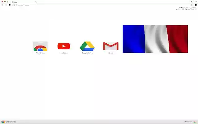 France Theme  from Chrome web store to be run with OffiDocs Chromium online