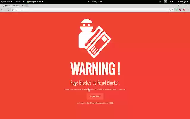 Fraud Blocker from Chrome web store to be run with OffiDocs Chromium online Fraud Blocker from Chrome web store to be run with OffiDocs Chromium online