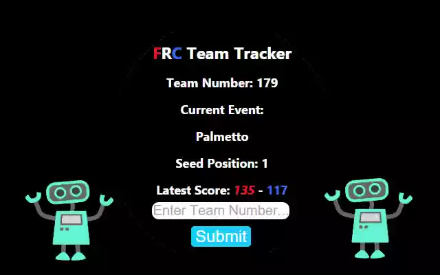 FRC Team Tracker  from Chrome web store to be run with OffiDocs Chromium online